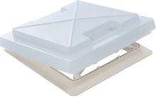 Roof Hood 29 white, with Locking Device